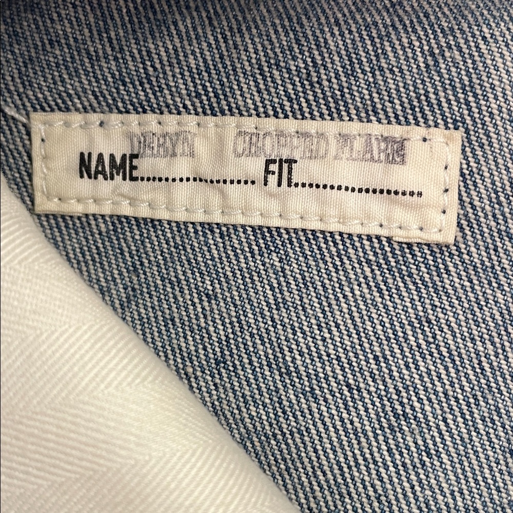 Golden Goose Blue Straight Leg Jeans with Star Embellishments. Made in Italy - Picture 9 of 16